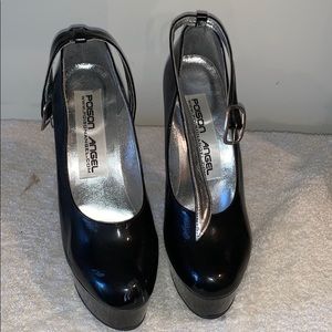 Black Platform Heels